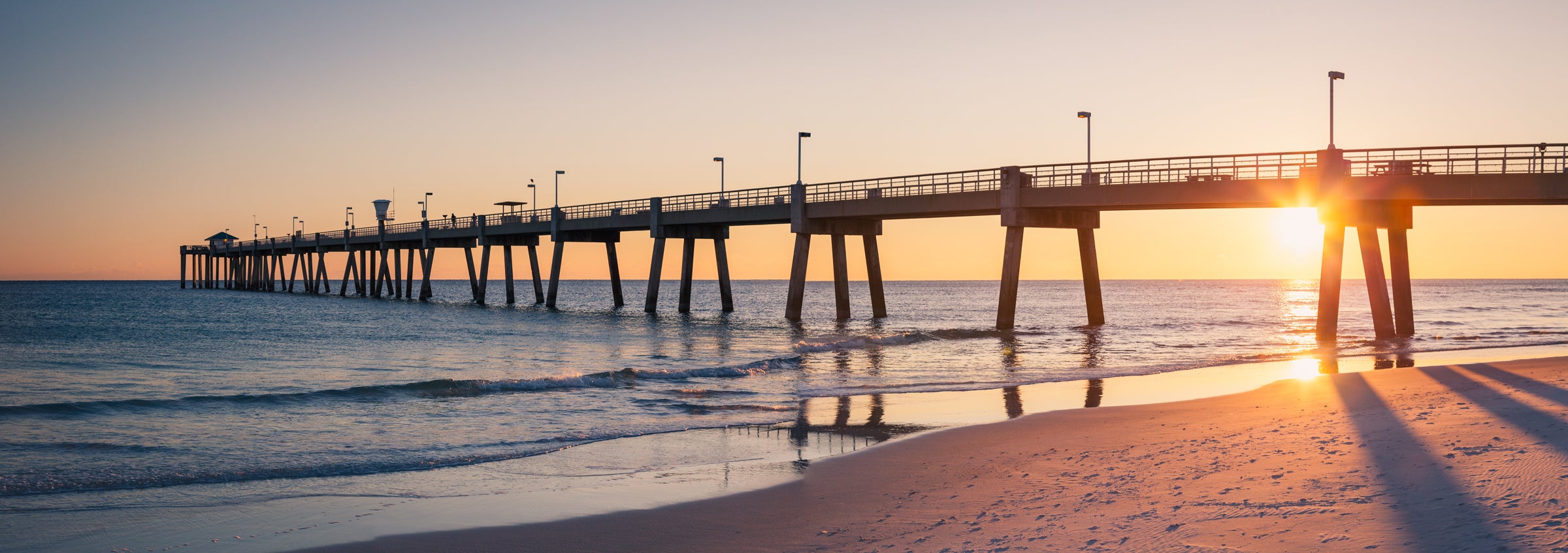 Okaloosa, Florida fishing pier