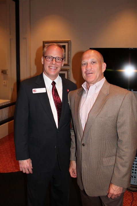 Alex Smith and Dean Chuck Karr