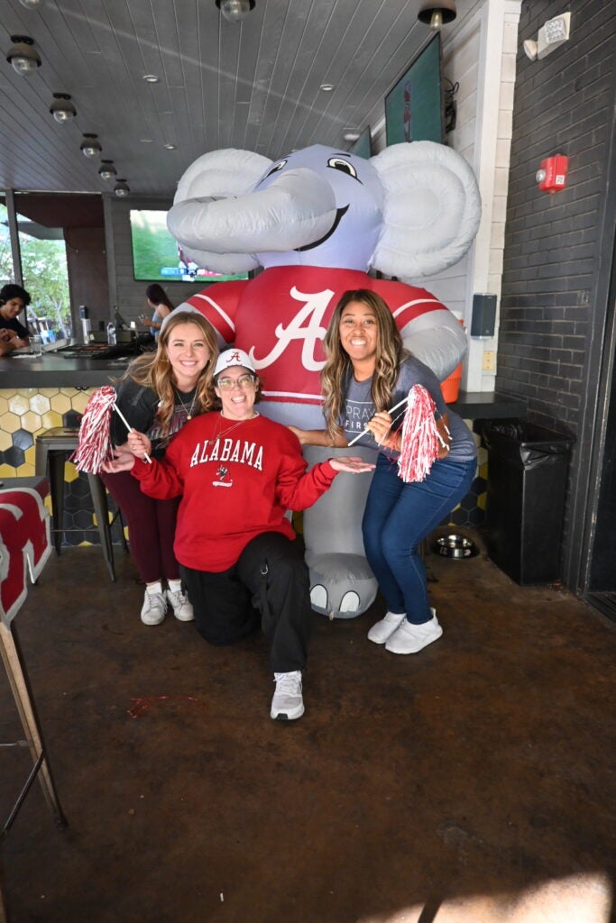 Bama in Fort Worth chapter members