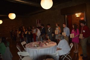 group of people sittting at table