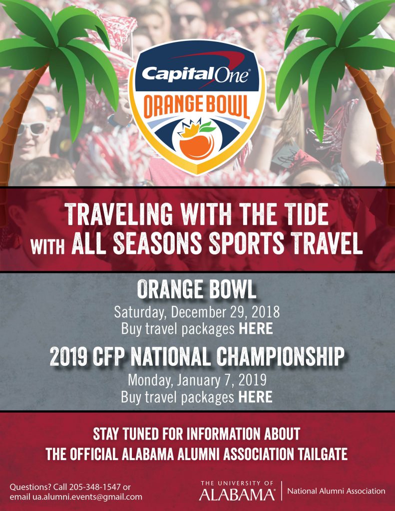 Traveling with the Tide to the Orange Bowl alumni.ua.edu