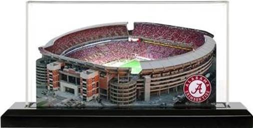 UA Merchandise Item - Bryant-Denny Stadium Picture on Glass