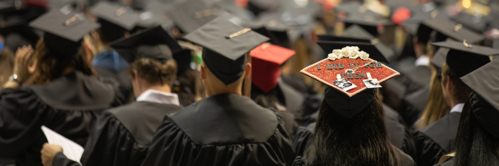 University of Alabama graduation caps