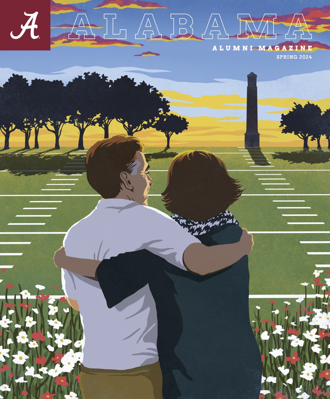 Alumni Magazine Cover for Spring 2024