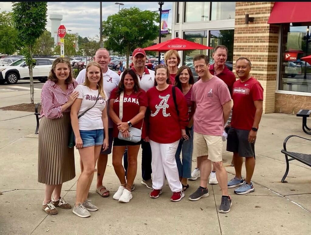 Bama Pittsburgh chapter members