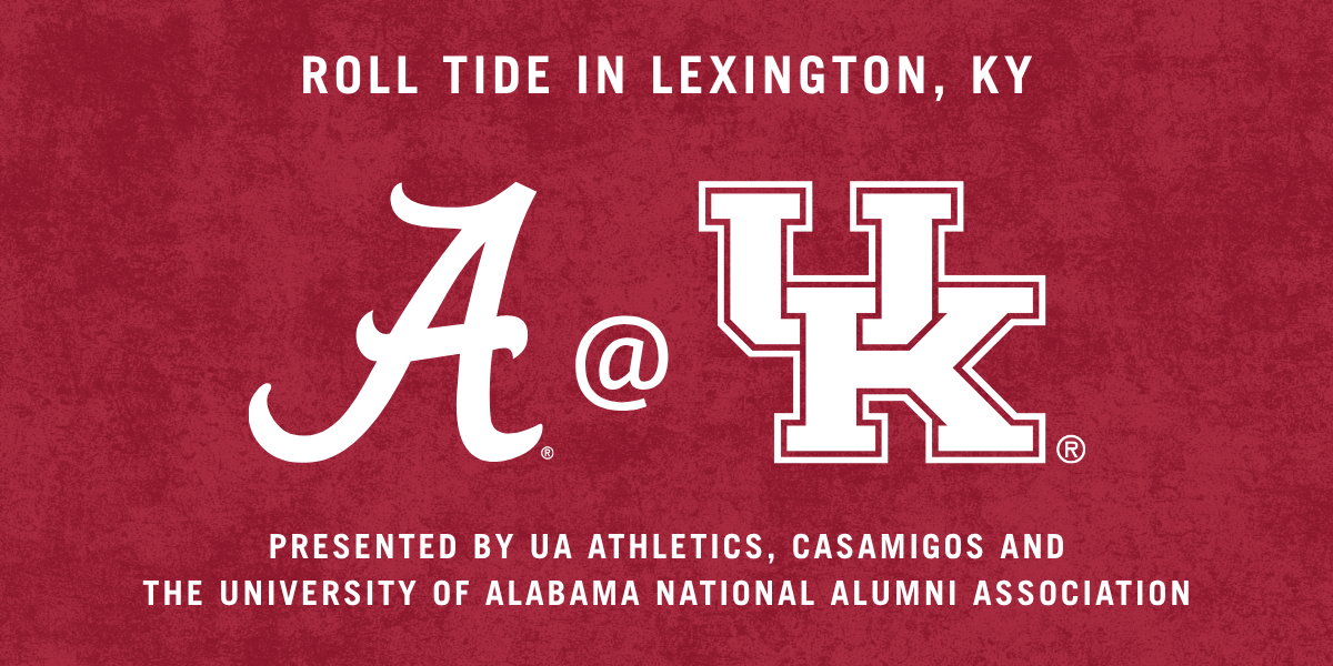 Roll Tide in Lexington, KY; Alabama at University of Kentucky